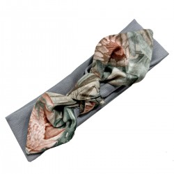Headband Grey Botanic