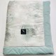 Newborn Blanket 60x70cm Light Khaki Flower Jam - Velvet