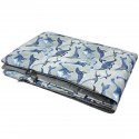 Medium Blanket 75x100cm Dark Grey Dreaming Dino - Velvet