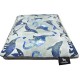 Medium Bed Pillow 25x40 Dark Grey Dreaming Dino - Velvet