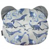 Teddy Pillow Dark Grey Dreaming Dino - Velvet