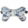 Shock-Absorbent Pillow Dark Grey Dreaming Dino - Velvet