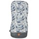 Stroller Pad Dark Grey Dreaming Dino - Velvet