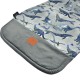 Stroller Pad Dark Grey Dreaming Dino - Velvet