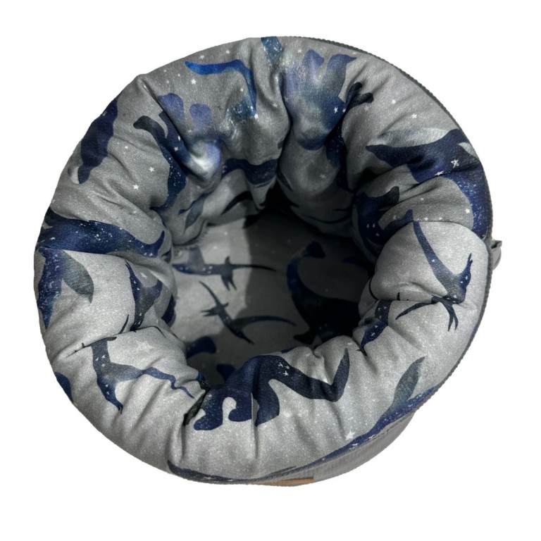 Container/Basket Dark Grey Dreaming Dino "S"