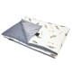 Baby Set Medium Blanket Velvet 75x100cm + Pillow 25x40cm Velvet Grey Pure