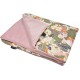 Medium Blanket 75x100cm Sepia Rose Hello Parrots - Velvet