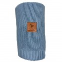 Bamboo Knitted Blanket Cloud Blue 80x100cm