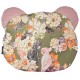 Second Type (No 440) - Teddy Pillow Sepia Rose Hello Parrots - Velvet