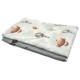 Preschooler Set Blanket 100x130cm + Pillow 40x60 Velvet Silver Up in the Air