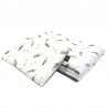 Preschooler Set Blanket 100x130cm + Pillow 40x60 Velvet Grey Pure