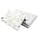 Preschooler Set Blanket 100x130cm + Pillow 40x60 Velvet Grey Tender Friends