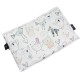 Preschooler Set Blanket 100x130cm + Pillow 40x60 Velvet Grey Tender Friends