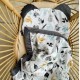 Baby Set Newborn Blanket Velvet 60x70cm + Teddy Pillow Latte Follow The Zebra
