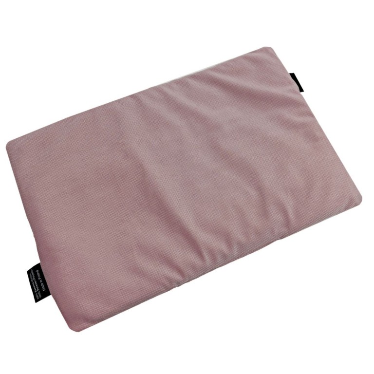 Medium Bed Pillow 25x40 Sepia Rose Swans - Velvet