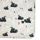 Bedsheet 70x140cm Swans