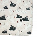 Bedsheet 70x140cm Swans
