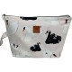 Cosmetic Bag Set Swans S and L