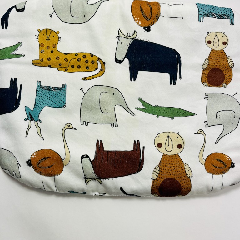 Second Type (No. 464) - Baby Pillow In the Zoo 20x30