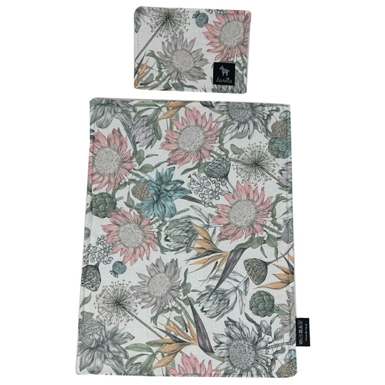 Doll Set Sepia Rose Vintage Meadow