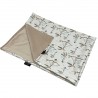 Newborn Blanket Light 60x70 Latte Indiana - Velvet