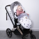 NEW Spring Stroller Bag S/M (0-1 year) Grey Pure Velvet