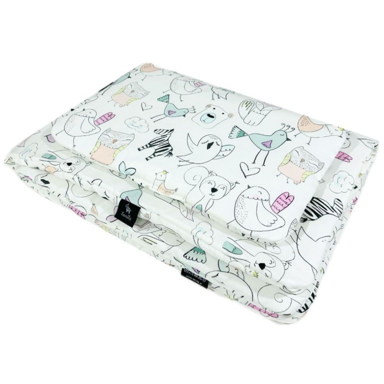 Bawełniana Pościel z Wypełnieniem Tender Friends 100x135cm