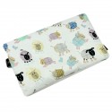 Medium Bed Pillow 25x40 Lavender Cotton Sheep - Velvet
