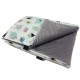 Baby Set Medium Blanket Velvet 75x100cm + Pillow 25x40cm Velvet Lavender Cotton Sheep