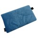 Baby Set Medium Blanket Velvet 75x100cm + Pillow 25x40cm Velvet Blue Cotton Sheep
