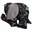 Lucky Guy Pillow Cloud Grey Tropical Jungle