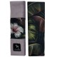 Seatbelt Cover Cloud Grey Tropical Jungle - Velvet