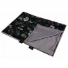 Kocyk Letni Velvet Cloud Grey Tropical Jungle 100 x 130cm