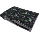 Preschooler Set Blanket 100x130cm + Pillow 40x60 Velvet Cloud Grey Tropical Jungle