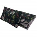 Baby Set Medium Blanket Velvet 75x100cm + Pillow 25x40cm Velvet Cloud Grey Tropical Jungle