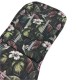 NOWY Baby Set Pad + Pillow + Cover + Strap Cloud Grey Tropical Jungle- Velvet