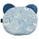 Teddy Pillow Blue Angel Wings - Velvet