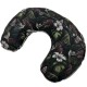 Breastfeeding Pillow Cloud Grey Tropical Jungle - Velvet
