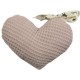 Baby Set Limit Newborn Blanket 75x100cm + Pillow 25x40cm Wafel Grapefruit Rose Royal Magic + Heart