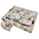 Baby Set Limit Newborn Blanket 60x70cm + Pillow 20x30cm Wafel Grapefruit Rose Lucy Bloom + Heart