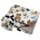 Baby Set Limit Newborn Light Blanket 60x70cm + Pillow 20x30cm Wafel Caramel Teddy + Heart