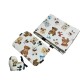 Baby Set Limit Newborn Light Blanket 60x70cm + Pillow 20x30cm Wafel Caramel Teddy + Heart