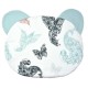 Baby Set Limit Newborn Blanket 60x70cm + Pillow Teddy Wafel Mint Mandala Birds + Heart