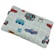 Baby Set Limit Newborn Light Blanket 75x100cm + Pillow 25x40cm Wafel Dark Grey Born to Drive + Heart