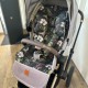 Stroller Pad Cloud Grey Tropical Jungle - Velvet