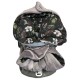 Car Seat Blanket Cloud Grey Tropical Jungle