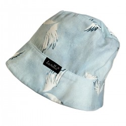 Cotton Bucket Hat Angel Wings - S