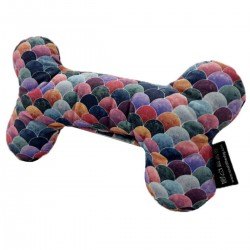 COOL BONE SHAPE TEETHER PILLOW - MERMAID