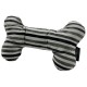 COOL BONE SHAPE TEETHER PILLOW - BLACK & WHITE