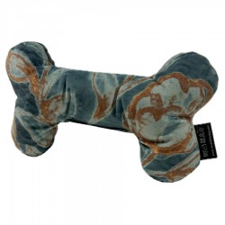 COOL BONE SHAPE TEETHER PILLOW - GREEN GARDEN